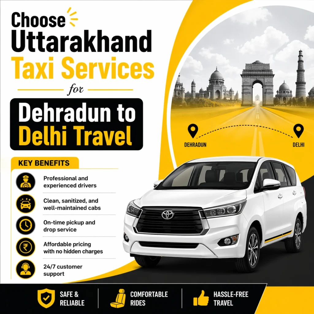 Choose Uttarakhand Taxi Services