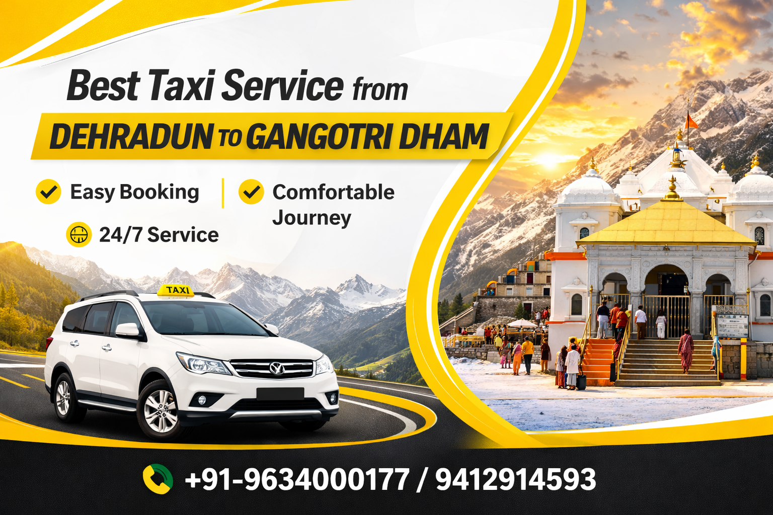 Dehradun to Gangotri Dham