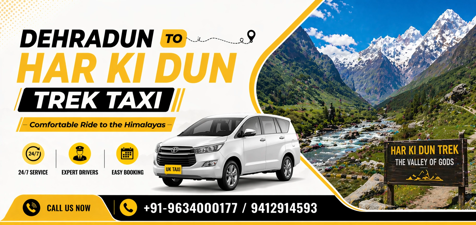 Dehradun to Har Ki Dun