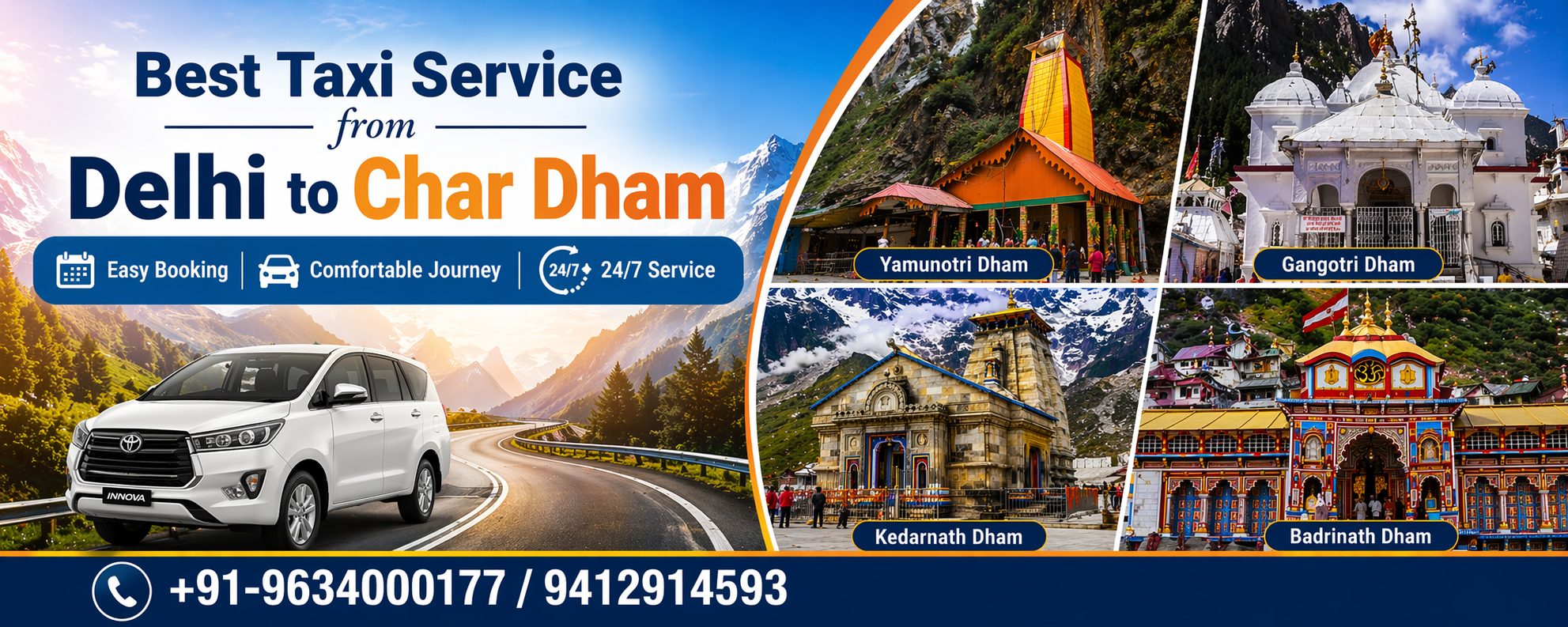 Delhi to Chardham